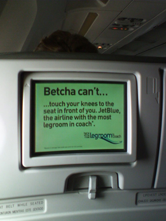 betcha can't touch the seat
