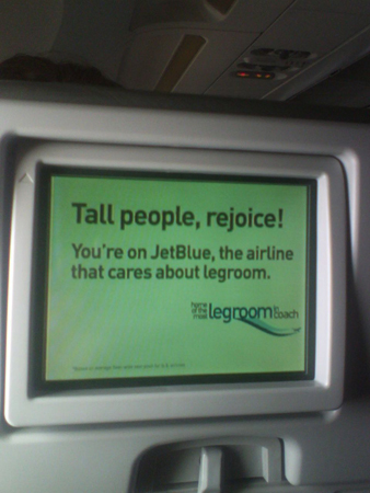 tall people rejoice